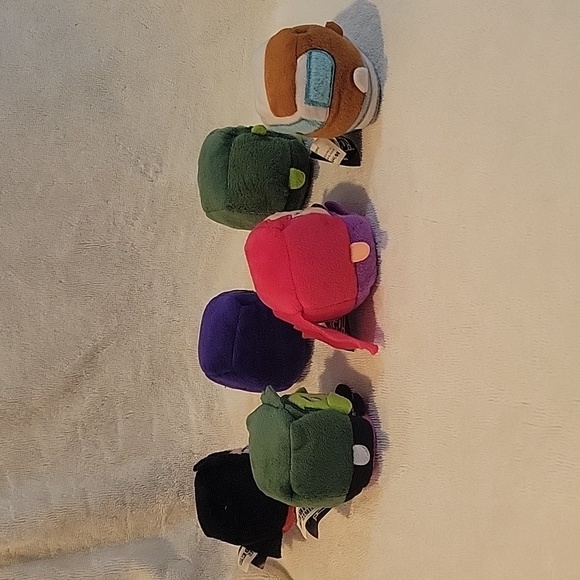 Set of 6 Kawaii Cubes Teen Titans Go! - Picture 3 of 7